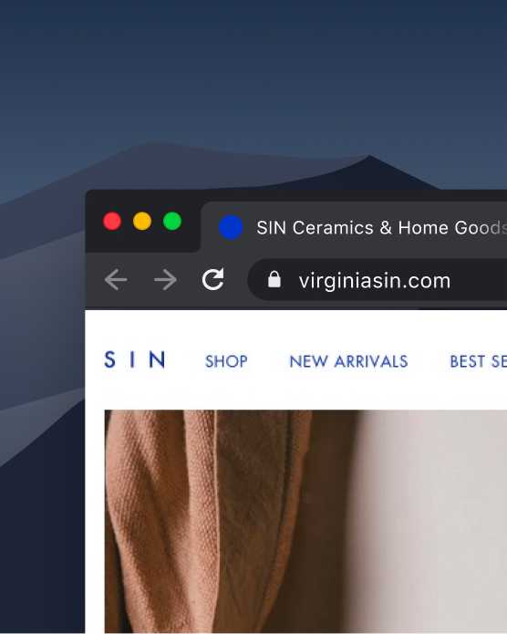 SIN Ceramics Browser Preview