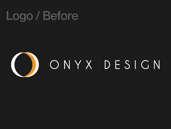 ONYX Design Logo Before